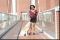 Vera Lúcia eou com Senna em diversos espaços de uso coletivo durante a socialização.  - Erick Pinheiro