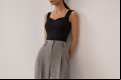 Calça alfaiataria larga - tendência 2023 -  Reprodução/Divulgação/Pinterest