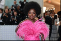 Viola Davis vestida de pink em protesto no MET Gala 2023 - Getty Images