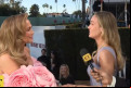 Brie Larson chora ao conhecer Jennifer Lopez no Globo de Ouro 2024 - Reprodução