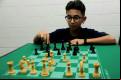 "Fiquei muito feliz e agradecido pela oportunidade que o Poli me ofereceu, além do incentivo do Xadrez Clube de Sorocaba. Eu quero ter uma formação melhor, para no futuro eu dar orgulho e conforto para minha mãe. Meu sonho é atuar no ramo financeiro", Theo Andreas Alvarado Oliveira - ACERVO PESSOAL