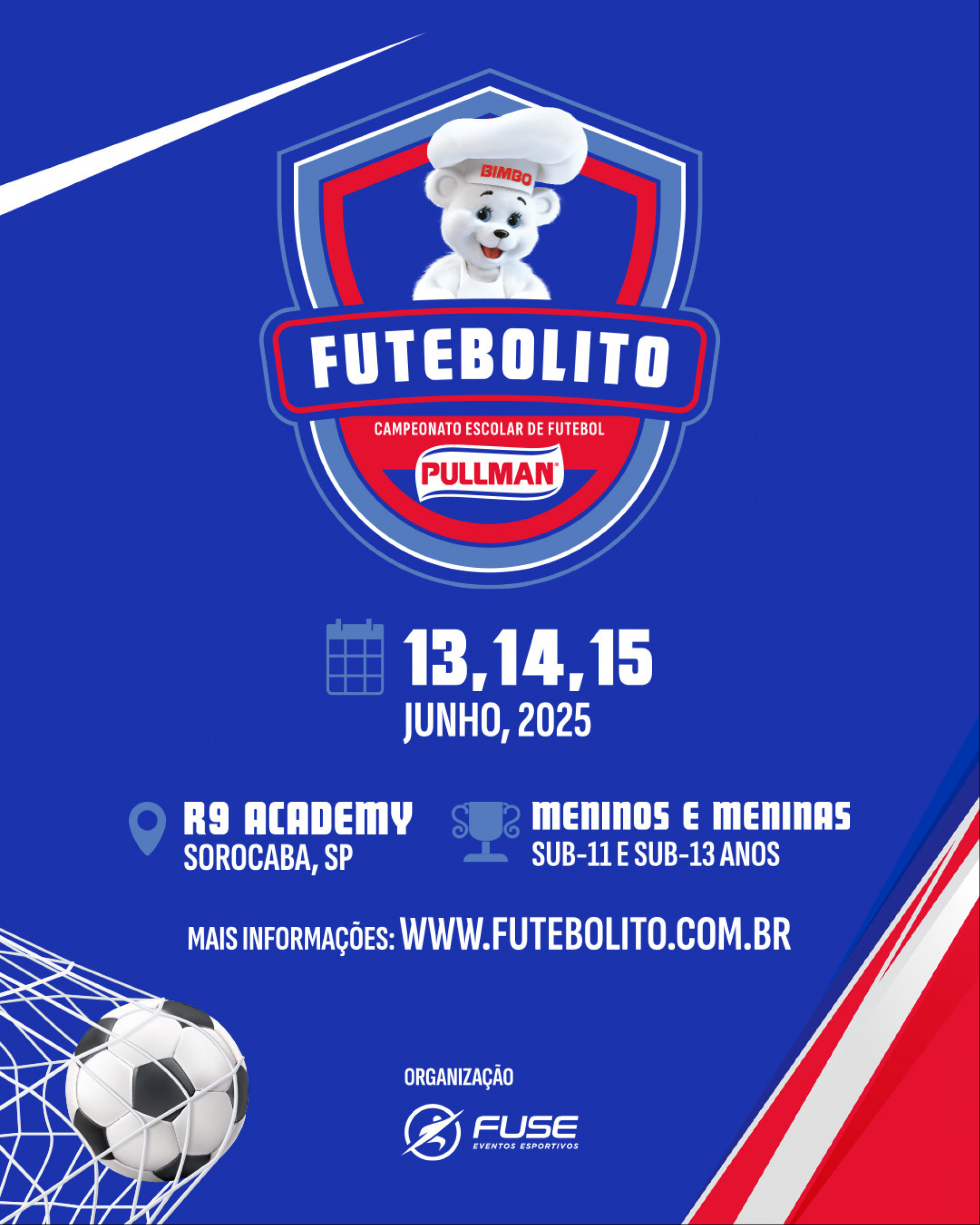 Futebolito, campeonato de futebol juvenil promovido pela Pullman.